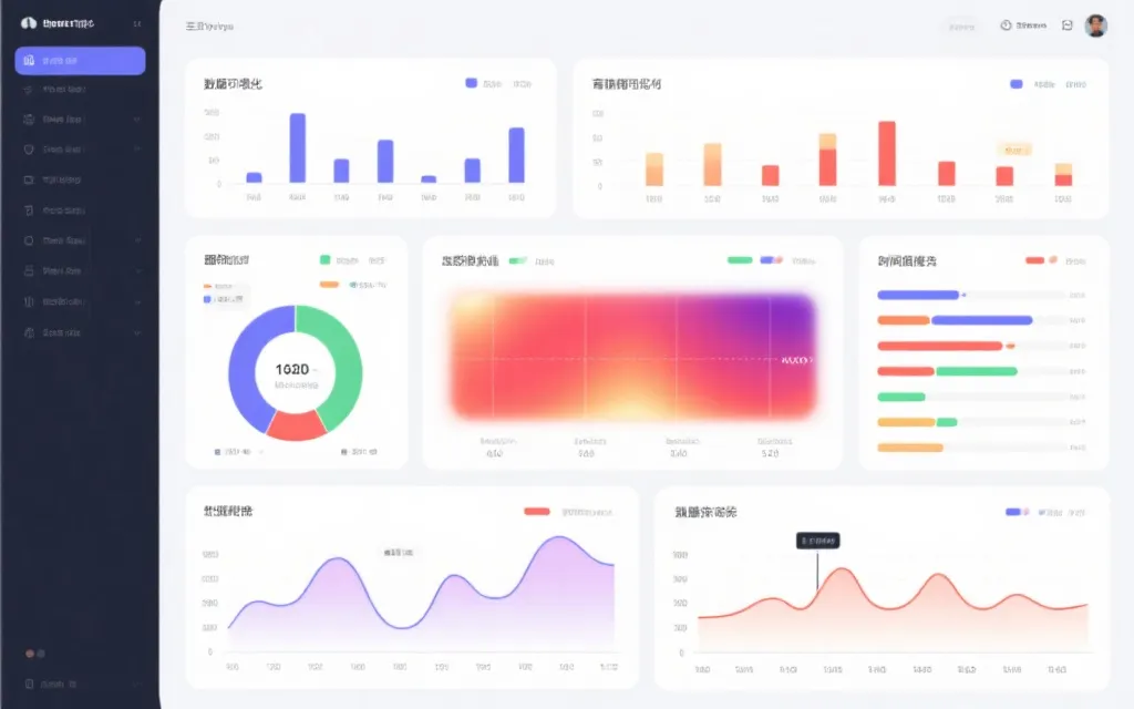数据可视化界面示意